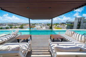 Rooftop with Ocean Views - 2 Bedrooms with Pool - At Arenis Condos 309